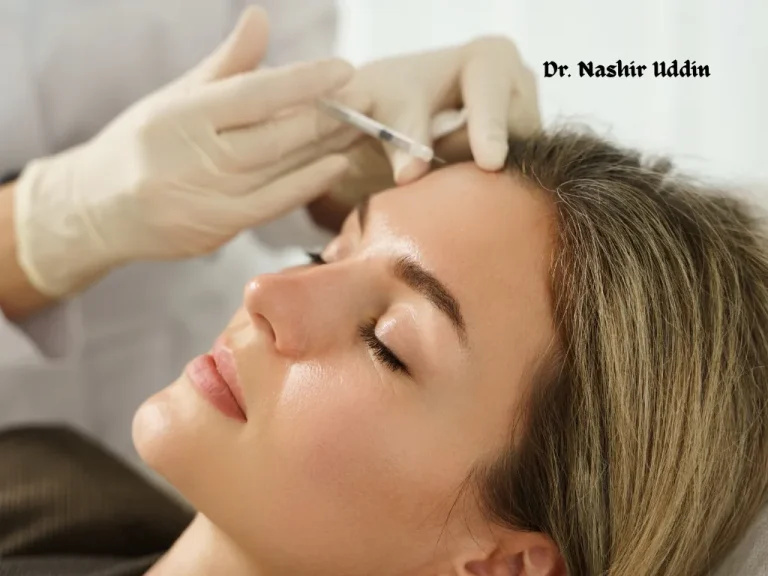 Facial contouring improving face shape