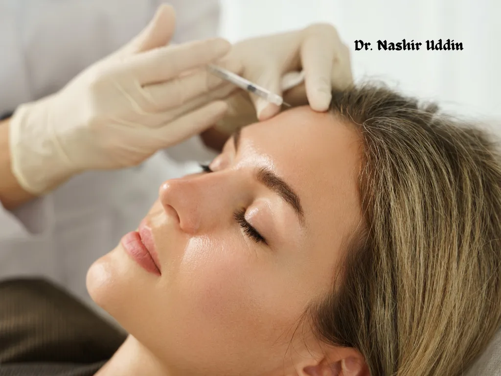 Facial contouring improving face shape