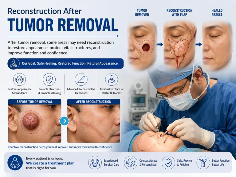 Reconstruction after tumor removal